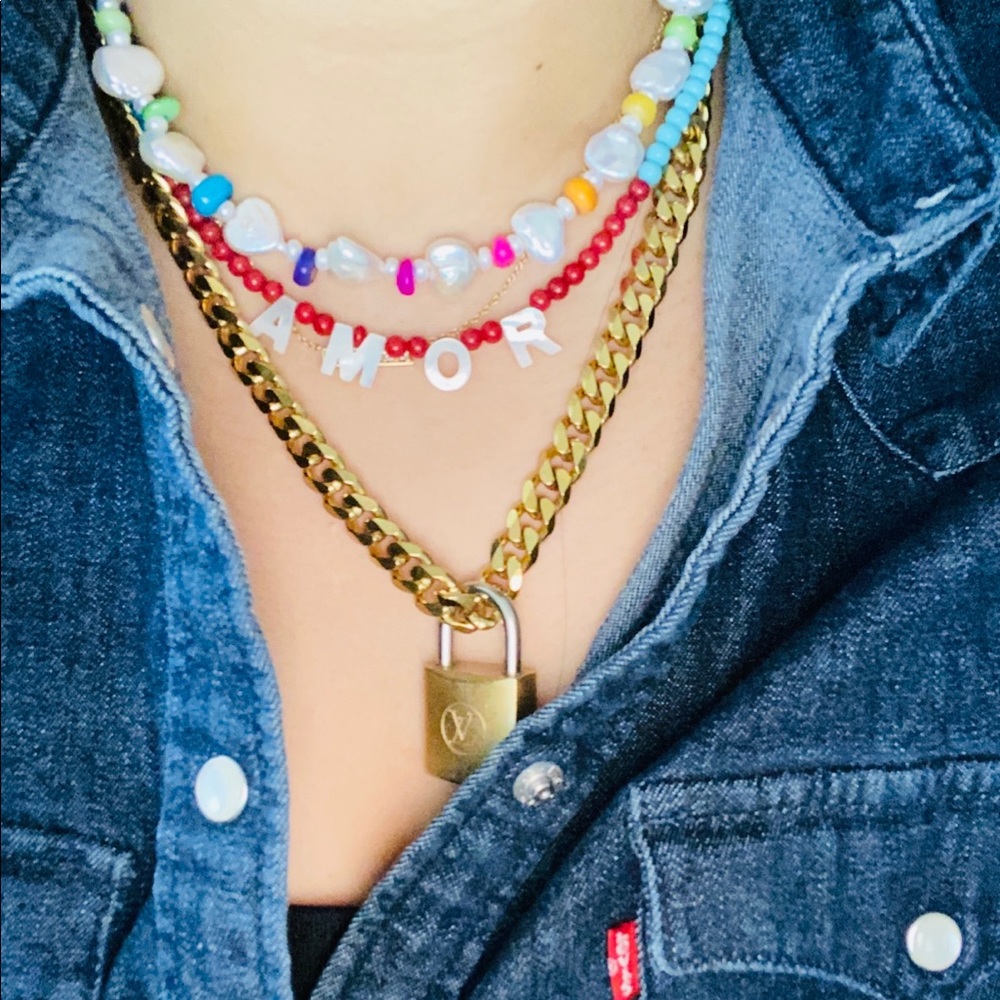 Vintage Louis Vuitton Lock and Key